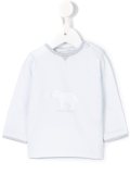 polar bear print T-shirt