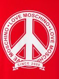 peace symbol印花T恤