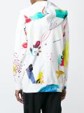 'Collage Print' oversized hoodie