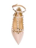 'Rockstud'平底鞋