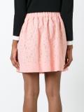 pleated lace skirt 