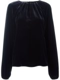velvet blouse