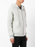 zipped hoodie