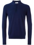 longsleeved polo shirt
