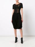 pleated balloon shorts