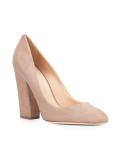 chunky heel pumps
