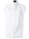neck tie blouse