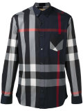 checked pattern shirt