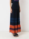 long panelled skirt