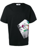 skate print T-shirt