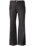 flared cropped jeans