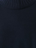 ribbed roll neck jumper