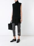 straight cropped jeans