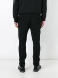 zip detail track pants