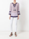 printed drawstring top 