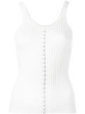 pierced tank top