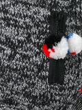 knitted pom-pom detail cardigan