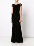 open back fitted dress
