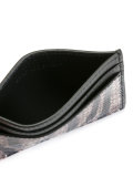 Paris zebra print cardholder