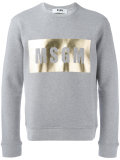 logo print sweatshirt