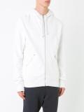zipped hoodie