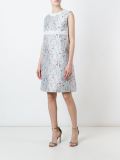 printed mini dress