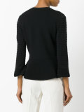 zip-front blazer