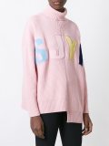 logo initials turtleneck sweater
