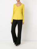 v-neck blouse
