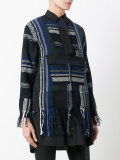 woven patch tunic 