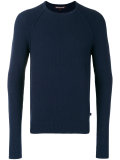 ribbed trim sweatshirt 