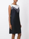 lace insert dress
