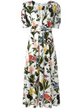 floral print tea dress