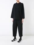 wide neck oversized jumper