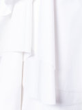 draped asymmetric skirt