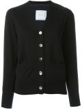 bi-colour cardigan