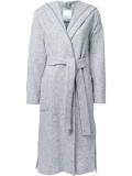 belted gown coat