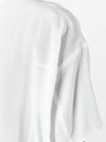 round neck shortsleeved blouse