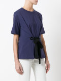 tied front T-shirt