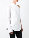 asymmetric blouse