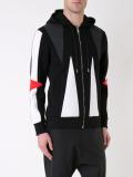 NEIL BARRETT PBJS181CE523C 1190 BLK/CHA/OFFW ??? Artificial->Lyocell