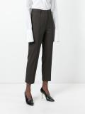 tailored cropped trousers