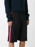 side stripe track shorts