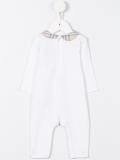 House Check collar romper