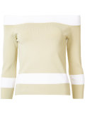 stripe bandeau top