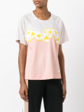 graphic floral detail top