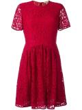 fit-and-flare lace dress