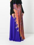 panelled long skirt