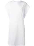 wide-arm T-shirt dress