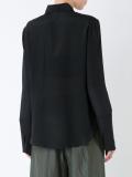 concealed fastening sheer shirt